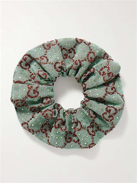 felpa gucci brillantini|Gucci GG canvas scrunchie with crystals.